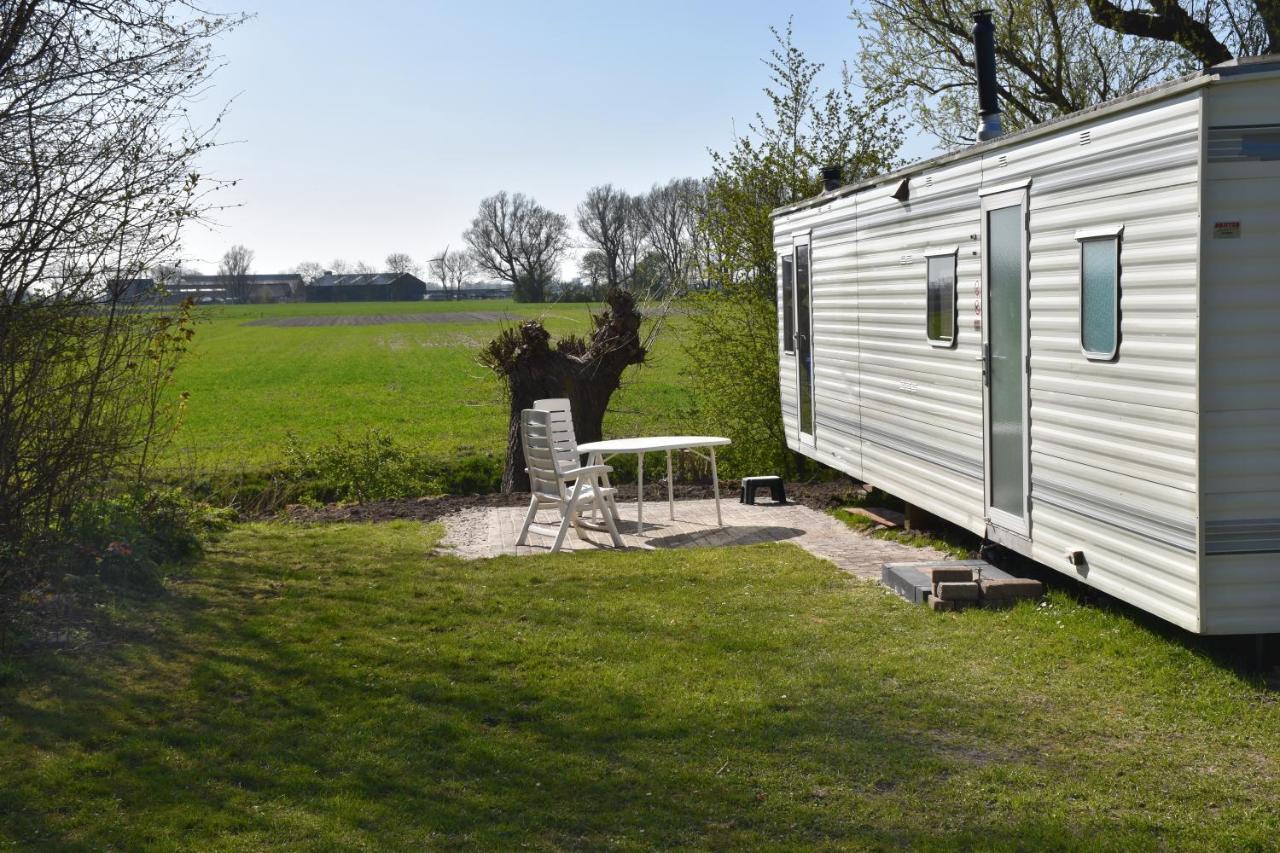 Camping De Blauwe Reiger Pieterzijl Bagian luar foto