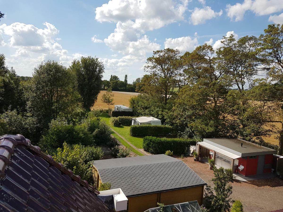 Camping De Blauwe Reiger Pieterzijl Bagian luar foto